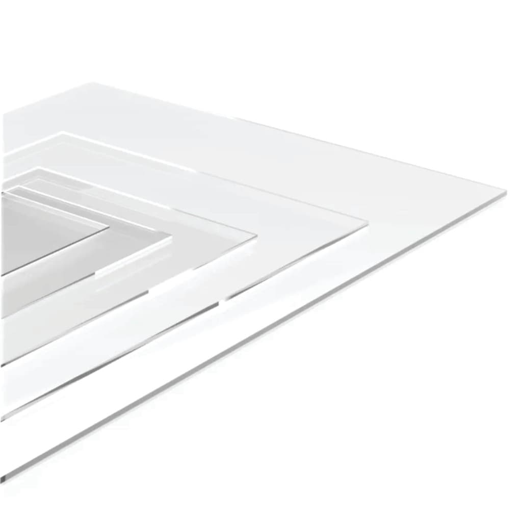 Chapa PS cristal acrílico 1.5mm 1mt x 50cm