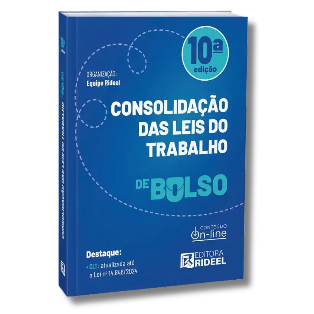 Clt De Bolso - Consolidação das Leis do Trabalho - Atualizado 2025