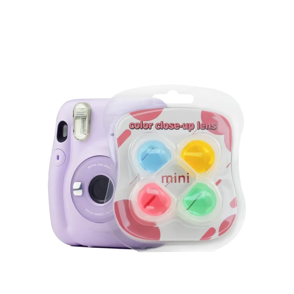 Kit Filtros Close-up Efeito Para Câmera Instax Mini 12