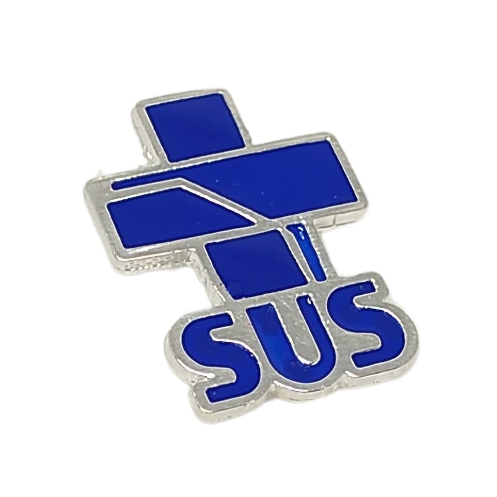 Broche do Sus folheado a prata ou ouro