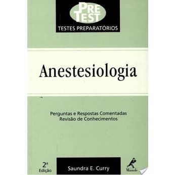 Livro Testes Preparatórios Anestesiologia [Outlet]