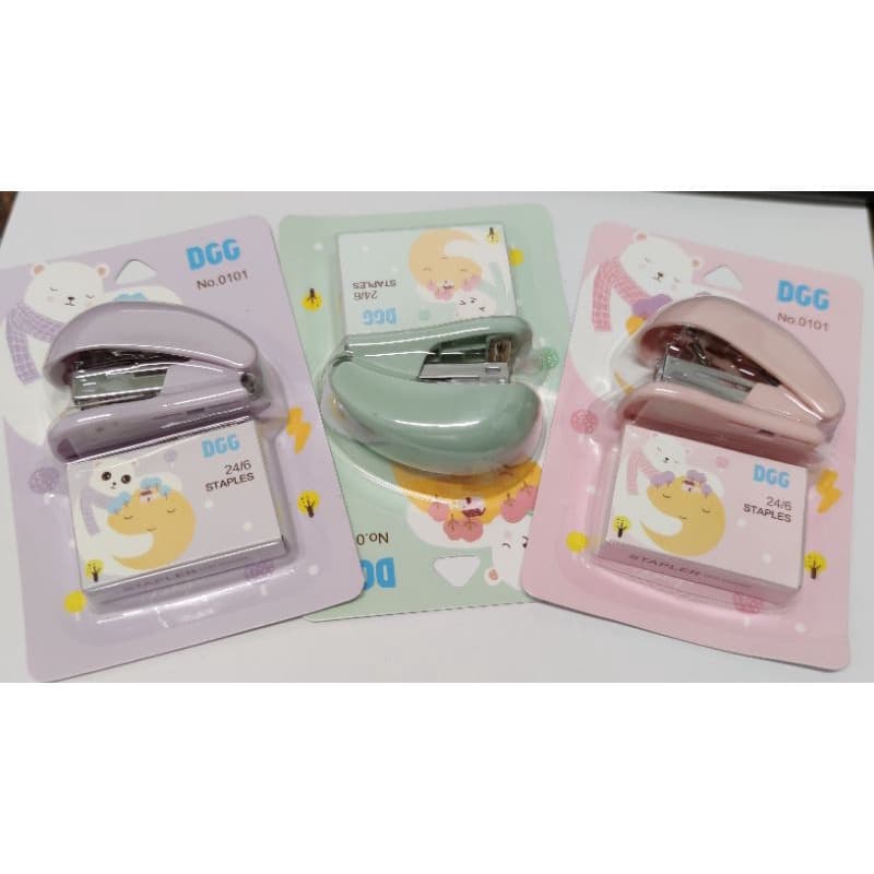 Mini Grampeador Pequeno Portátil Para Estudantes Papelaria Escritório Sortidos