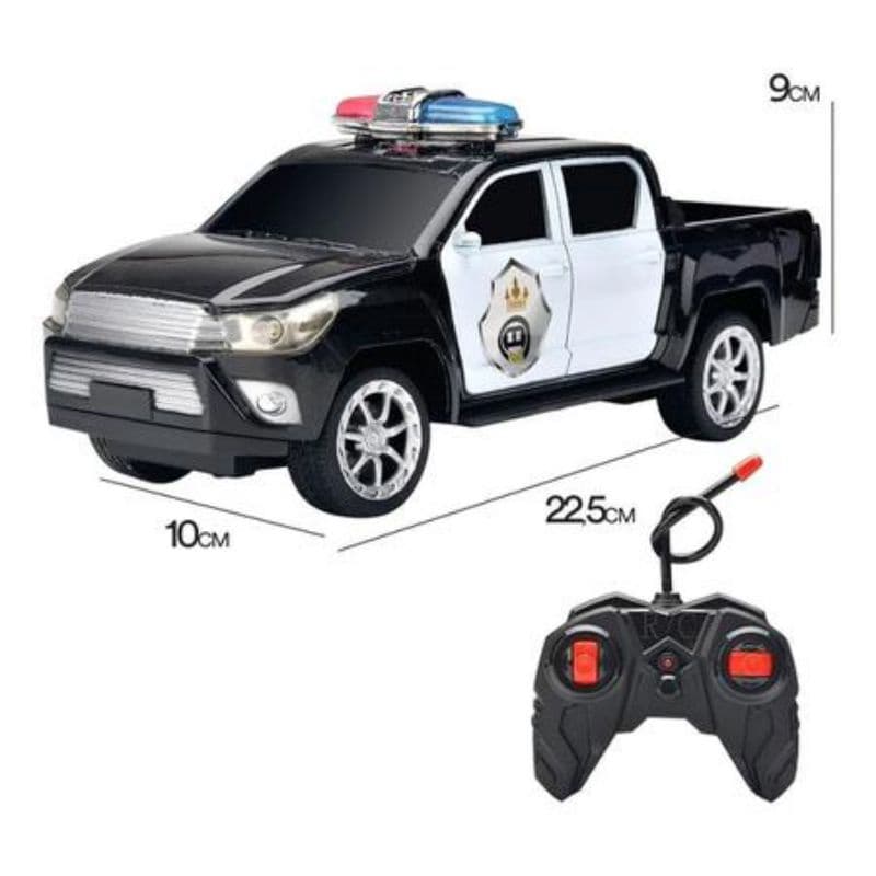 Brinquedo Caminhonete de Policia de Controle Remoto