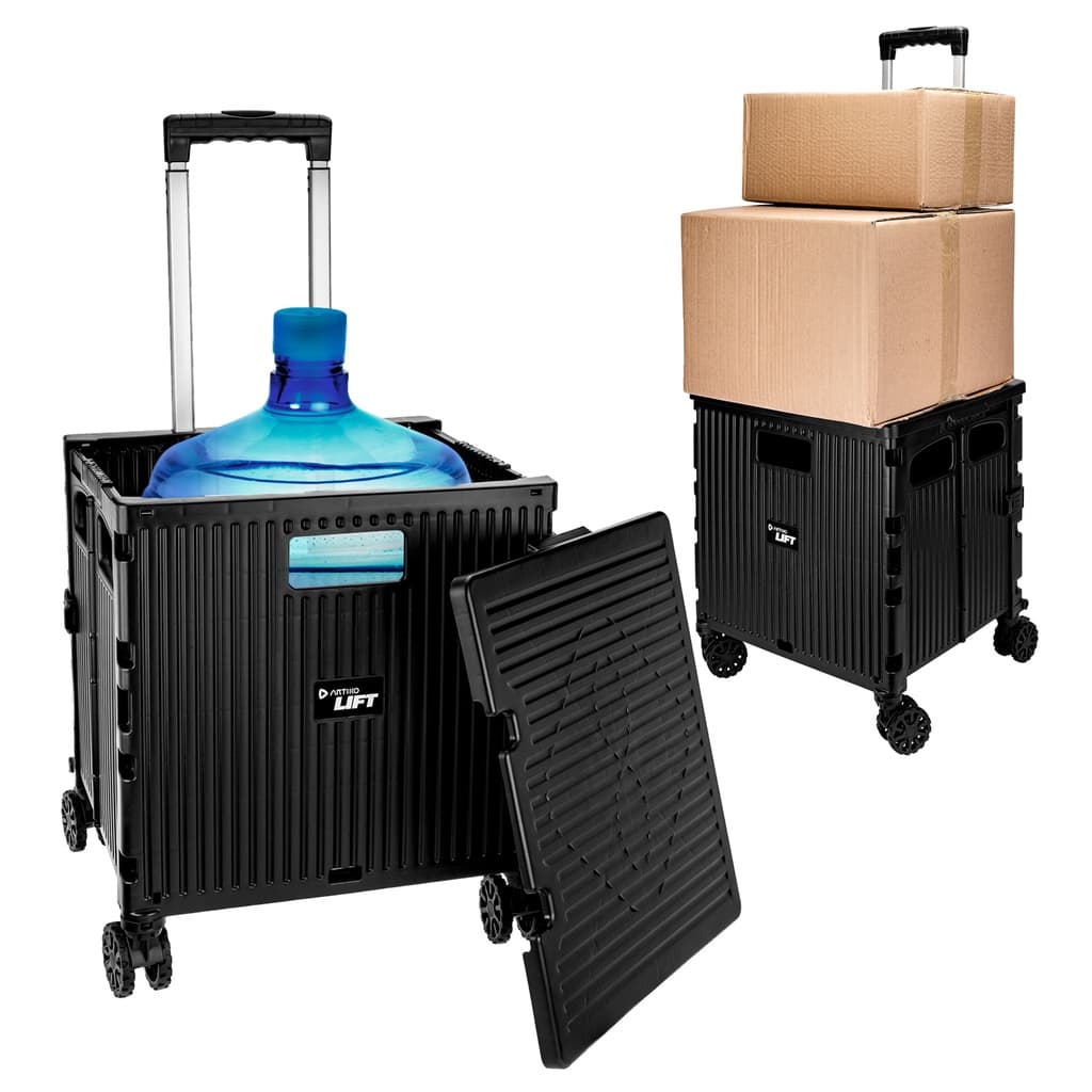 Carrinho Multiuso Dobrável Com Tampa Artiko Lift Reforçado Ferramentas