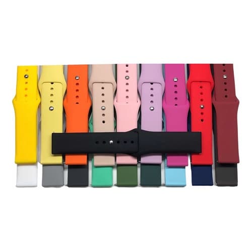 Pulseira Borracha Silicone 22mm Stratos Gtr Gtr2 Haylou Ls05