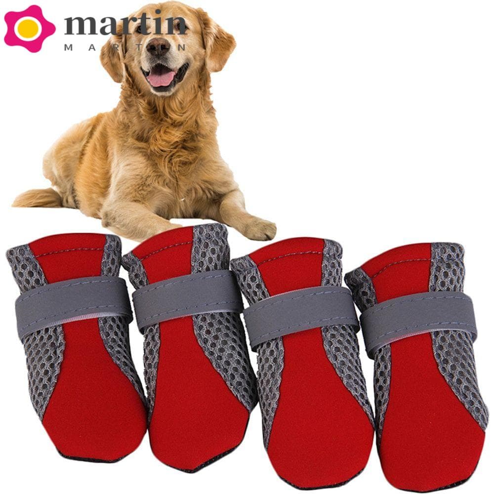 MARTIN Botas Para Cães , Protetores Laváveis Super Macios E Seguros Poodle Yorkshire , De Chuva Animais De Estimação