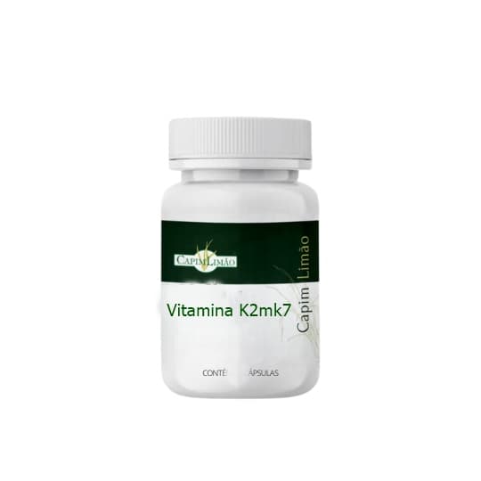 Vitamina K2 MK7 100mcg - Saúde óssea e cardíaca 120caps