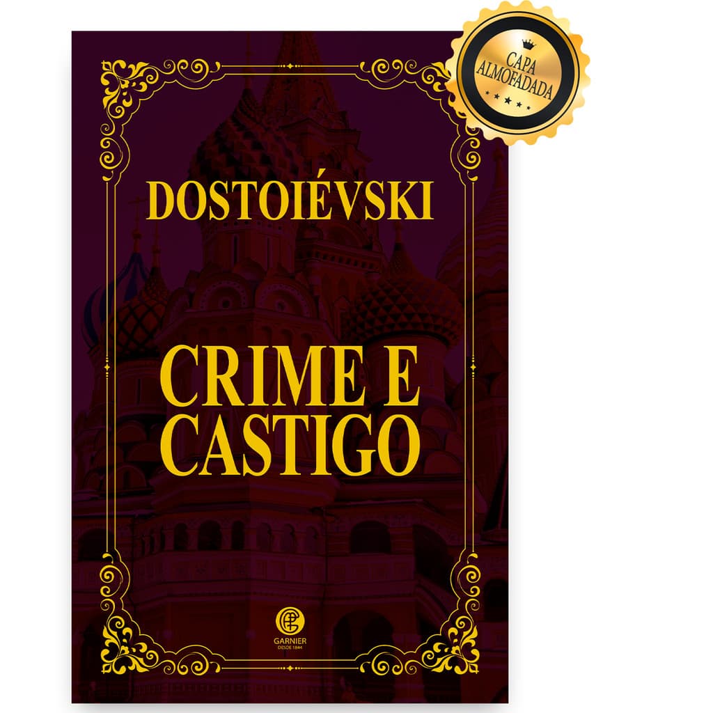 Crime e Castigo - Edição de Luxo Almofadada