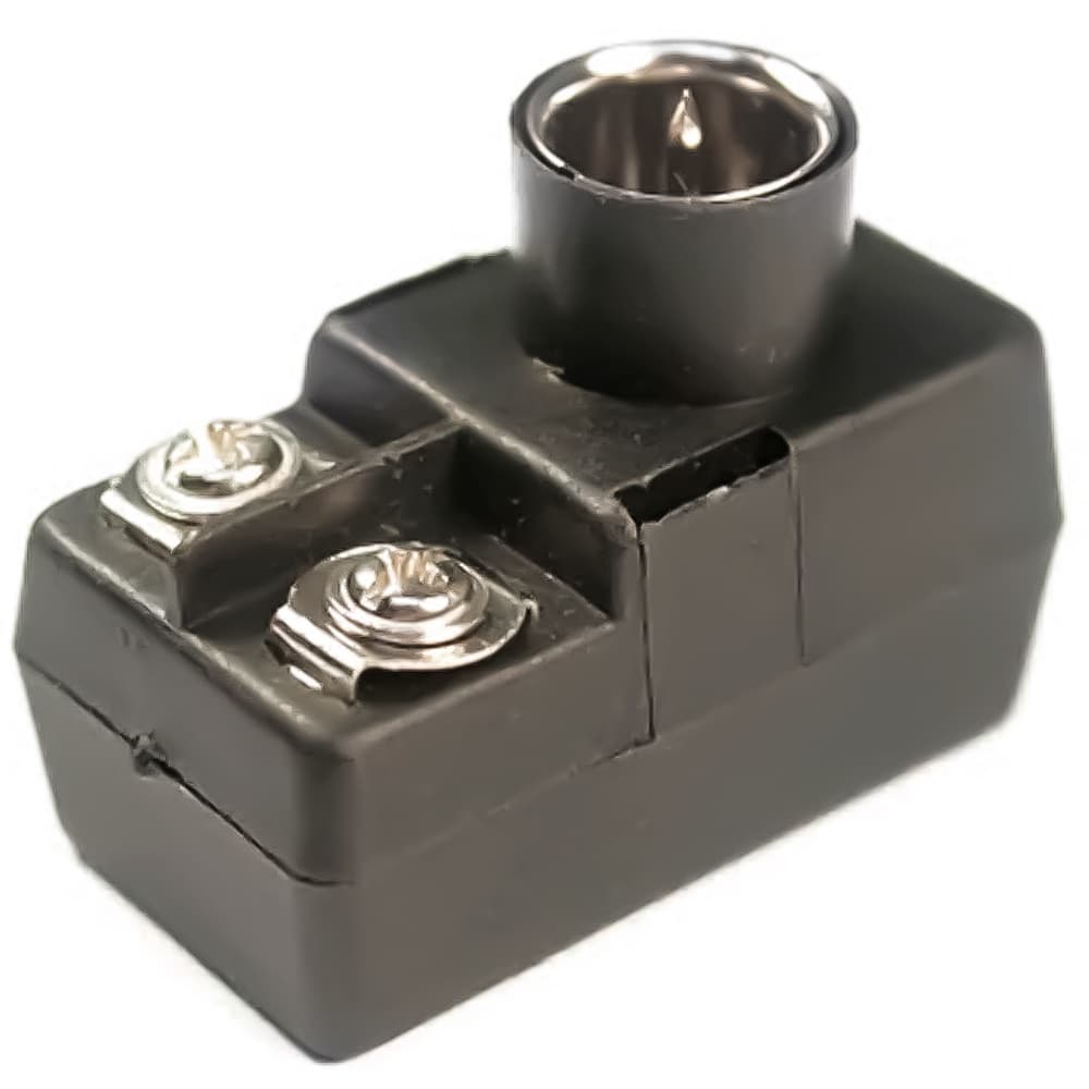 Conector Cachimbo Simples Para Cabo Antena De TV Sinal