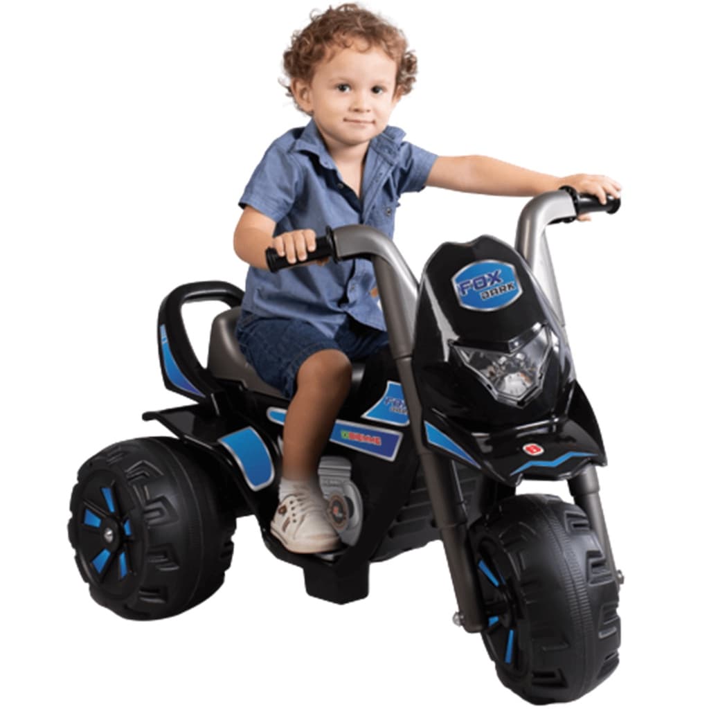 Moto Eletrica Infantil Biemme Fox Dark Azul 6V