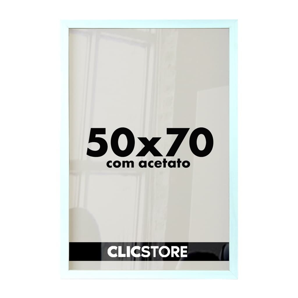 Moldura 50x70cm Com Acetato Quadros Poster Foto Quarto Sala Casa Parede Certificados Madeira Fundo Decorativo Imagem