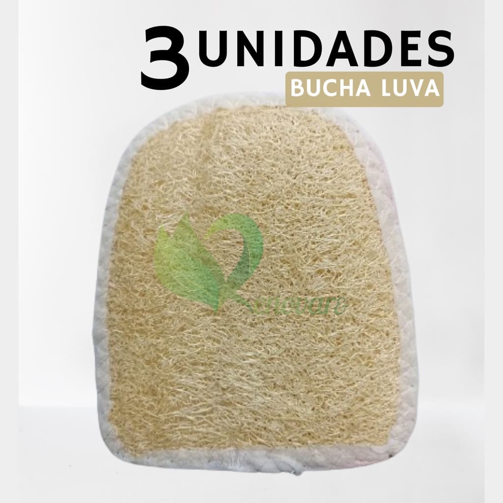 3x BUCHA VEGETAL Luva - CAMPO BELO