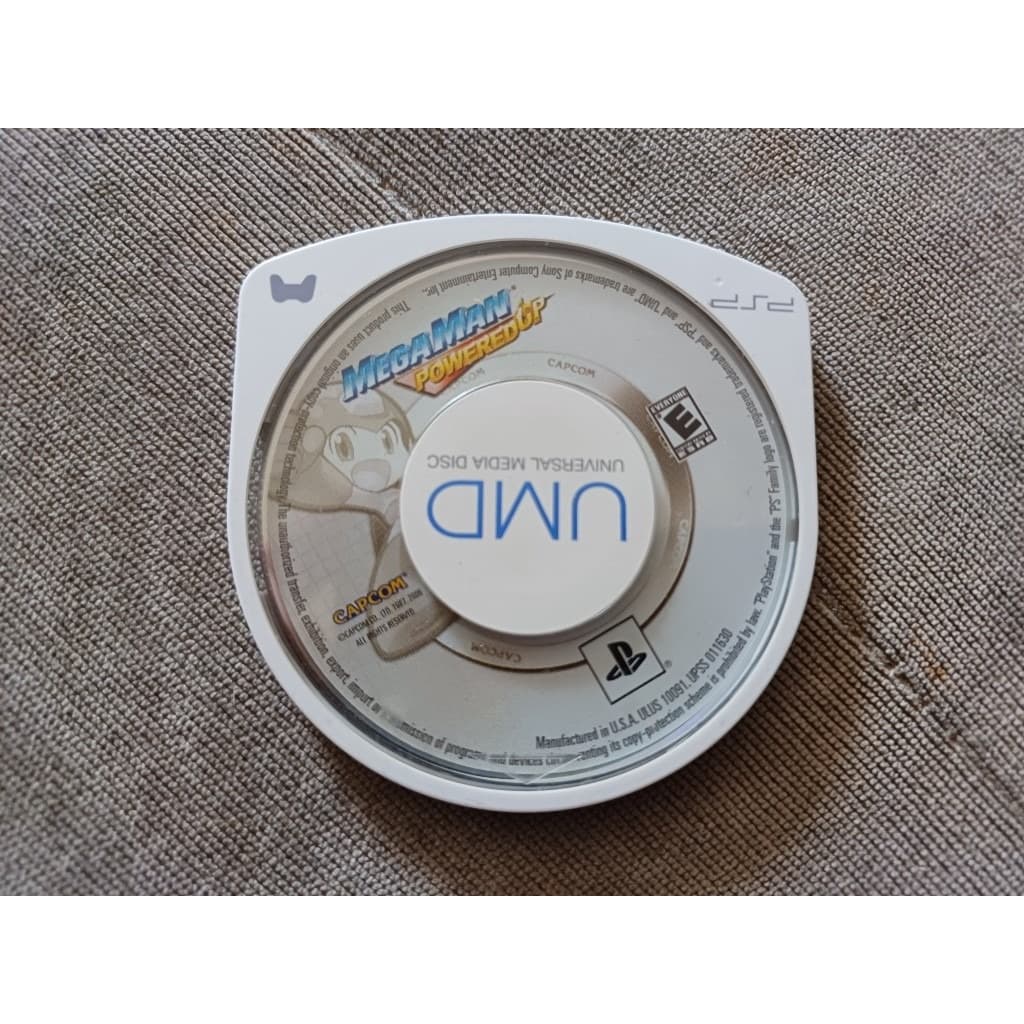 Umd Megaman Powered Up Capcom Sony Psp