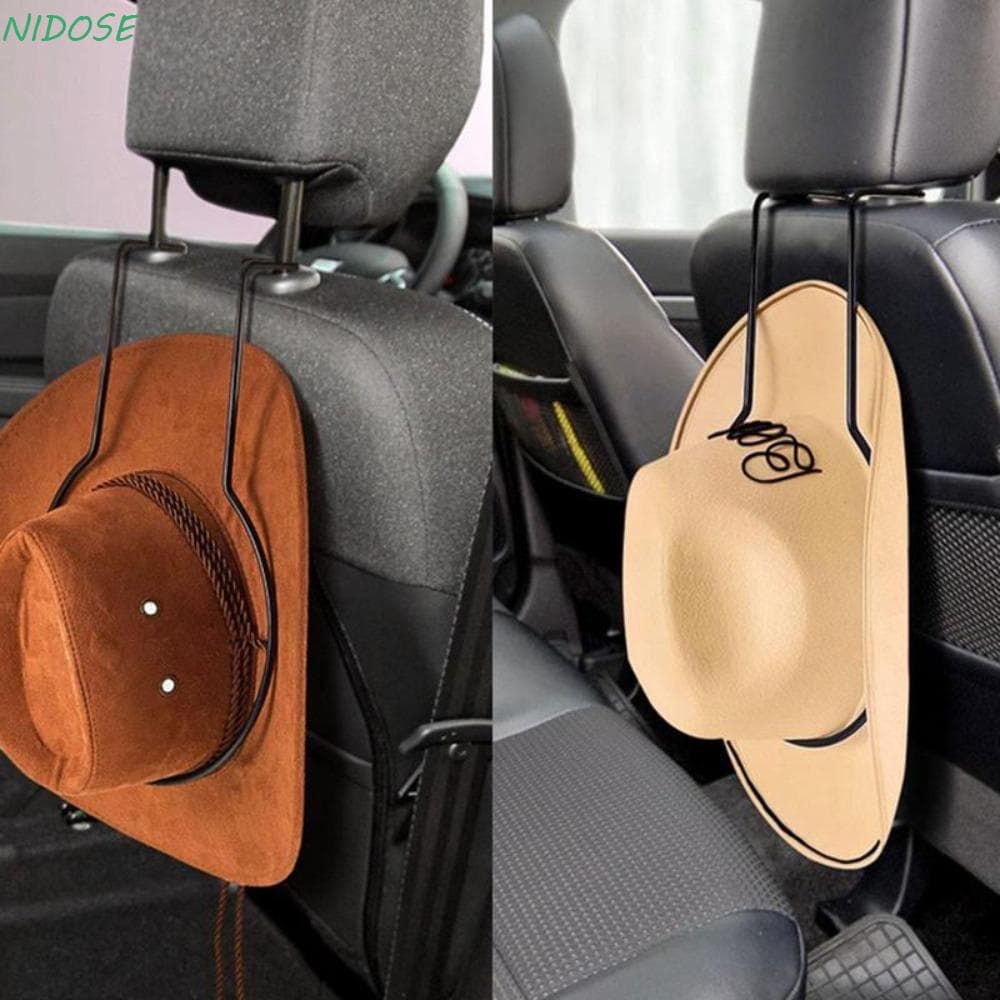 NIDOSE Car Hat Rack , De Chapéu De Cowboy Em Forma De Arco De Suspensão , Suporte Metal Preto Para Automóveis