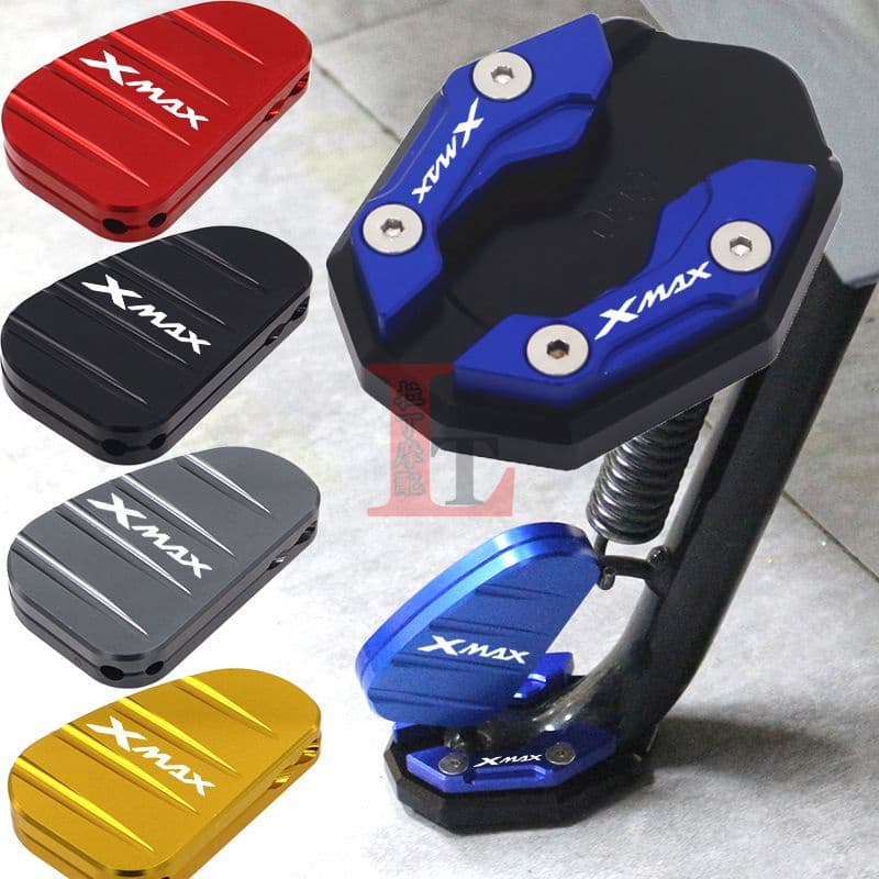 Adequado para Yamaha XMAX300 250 17-23 Suporte Lateral Modificado Assento Extra Grande Suporte Lateral de Pés Pequenos