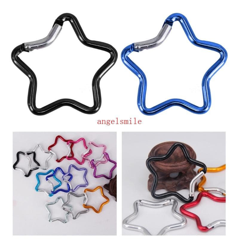 Heavy Duty Locking Hook for Camping Fishing Hiking Aluminum Alloy Carabiner Clip