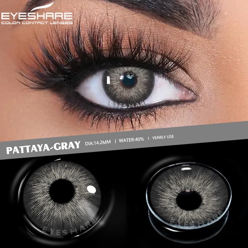 EYESHARE 1lente De Contato Colorida Para Os Olhos Lentes Coloridas Azul