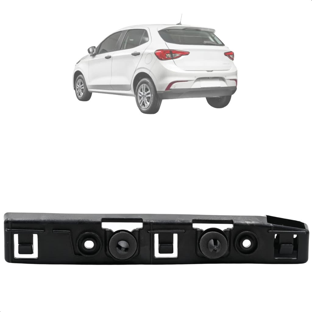 Guia Do Para-choque Traseira Fiat Argo 2017 2018 2019 A 2021