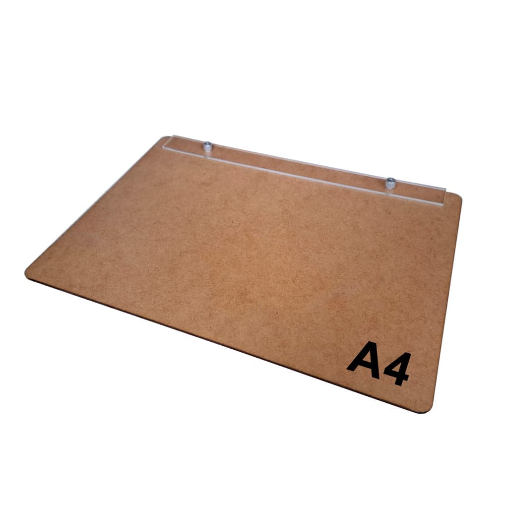 PRANCHETA PARA DESENHO TECNICO E PINTURA A4 MDF