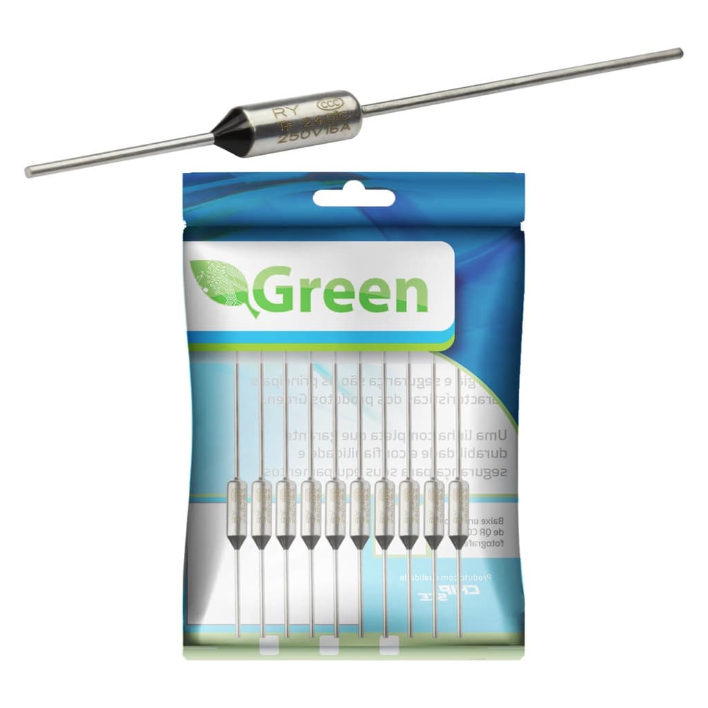 10x Fusível Térmico 16a 240° 240 Graus 110v 127v 220v 250v