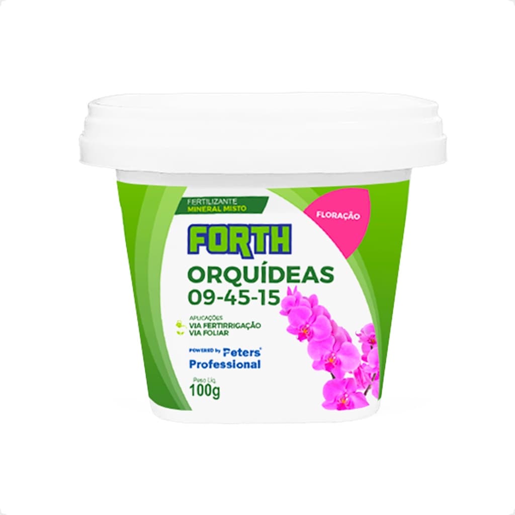 Forth Orquídeas Floração 09-45-15 - 100g