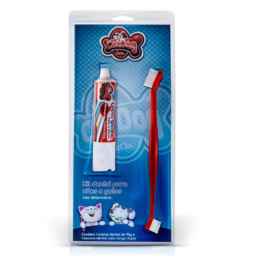 Kit Dental c/ Escova Morango