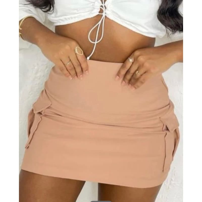 Short Saia Bolso Lateral Premium