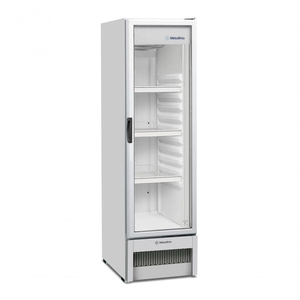 Expositor Vertical Metalfrio Light 324L 1 Porta Branco 220V VB28