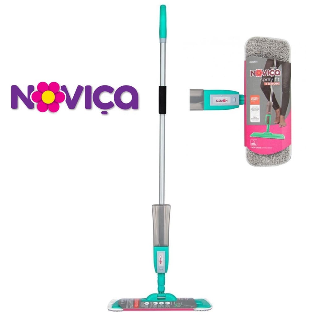 Mop Spray Fit Limpeza Rápida Rodo Vassoura Microfibra Bettanin Noviça BT1712