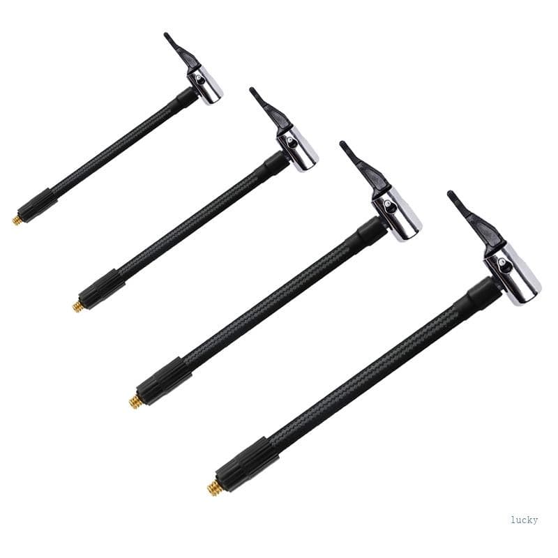 TAKE Pneu Extensão Flexível Para Adaptador Válvula Inflador Mangueira Ar Rosca M6