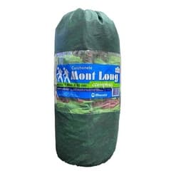 Colchonete Camping Solteiro + Sacola Transporte Verde Retiro Pesca Acampar