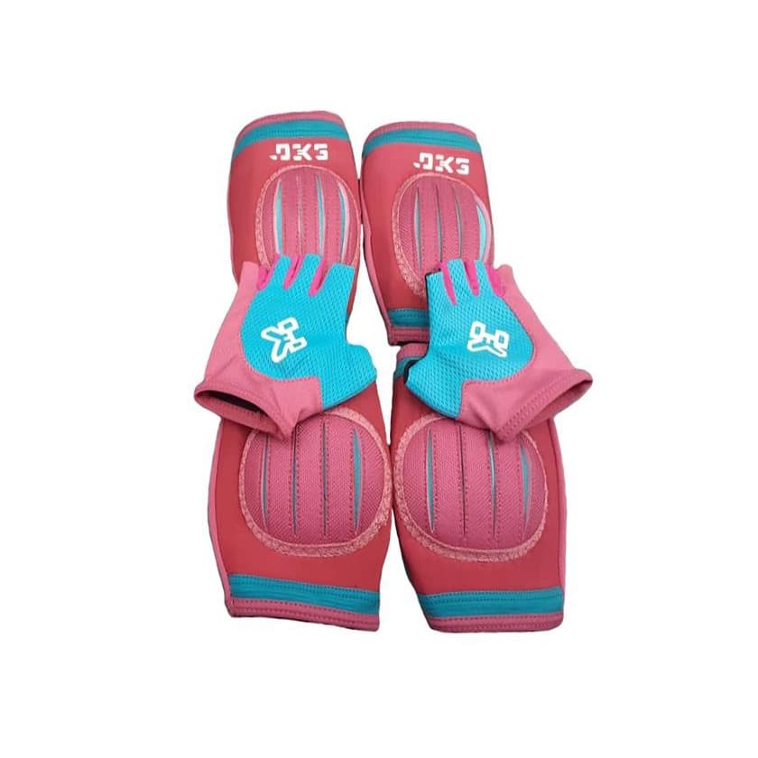 Kit Proteção Infantil Para Crianças Cotoveleira Joelheira Luvas Patins Skate Bicicleta