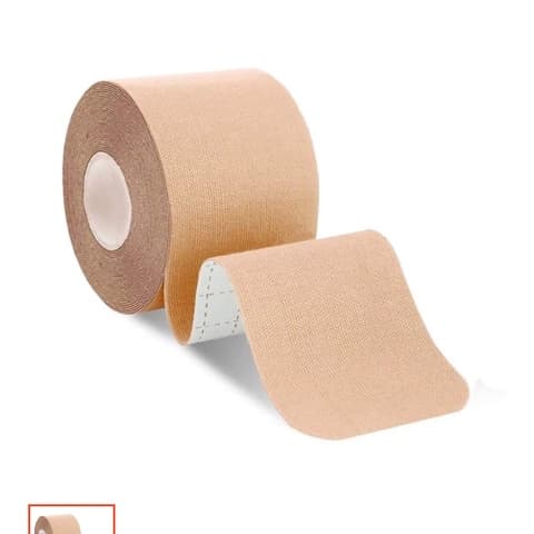 Fita De Rocktape Kinesiologic Tape Profissional Cor BEGE Somente