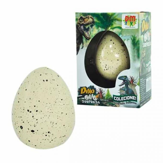 Ovo Choca Dino Cresce Na Água Surpresa 1 Unidade Dm Toys