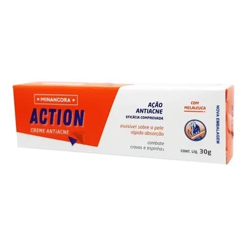 Minancora Action Antiacne 30g com melaleuca