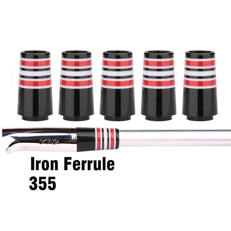 5 Pçs Virolas De Golfe Para 0.355 Ponta Ferros Eixo Manga Adaptador Virola Ferro Clube Substituição