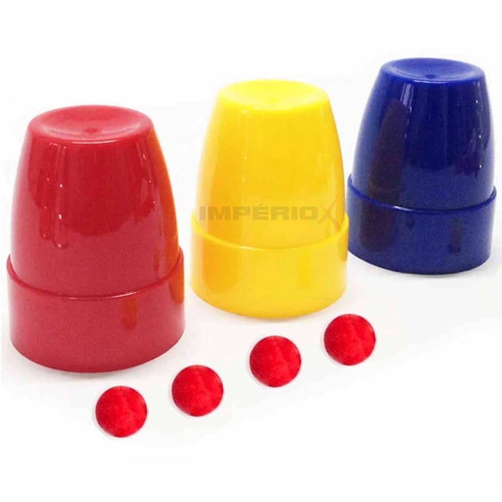 Covilhetes Americanos - Copos e Bolinhas - Mágicas