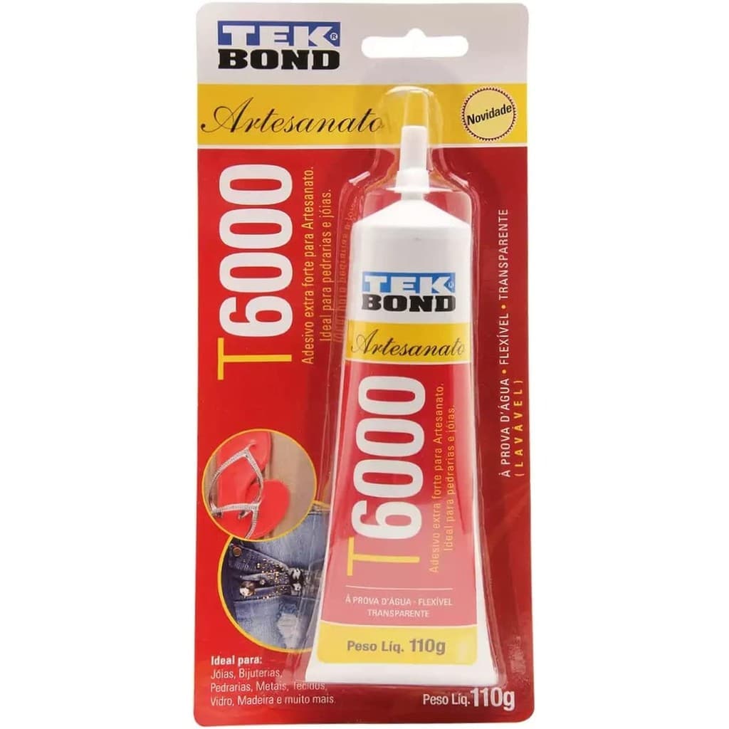 Cola Para Artesanato T6000 110g Tekbond