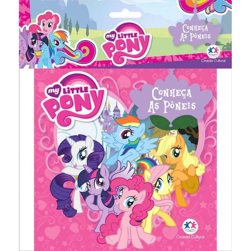 My Little Pony Conheça as Pôneis Livro de Banho