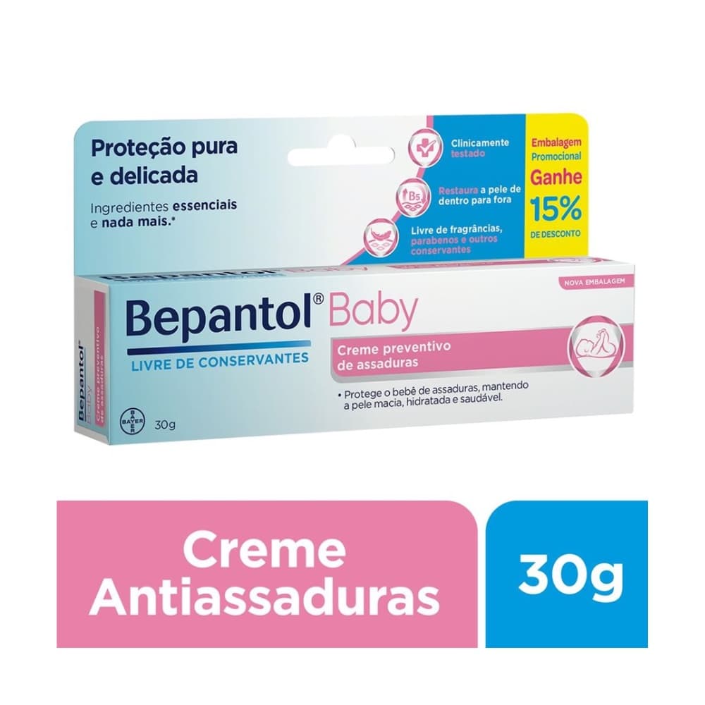 Creme para Assaduras Bepantol Baby 30g