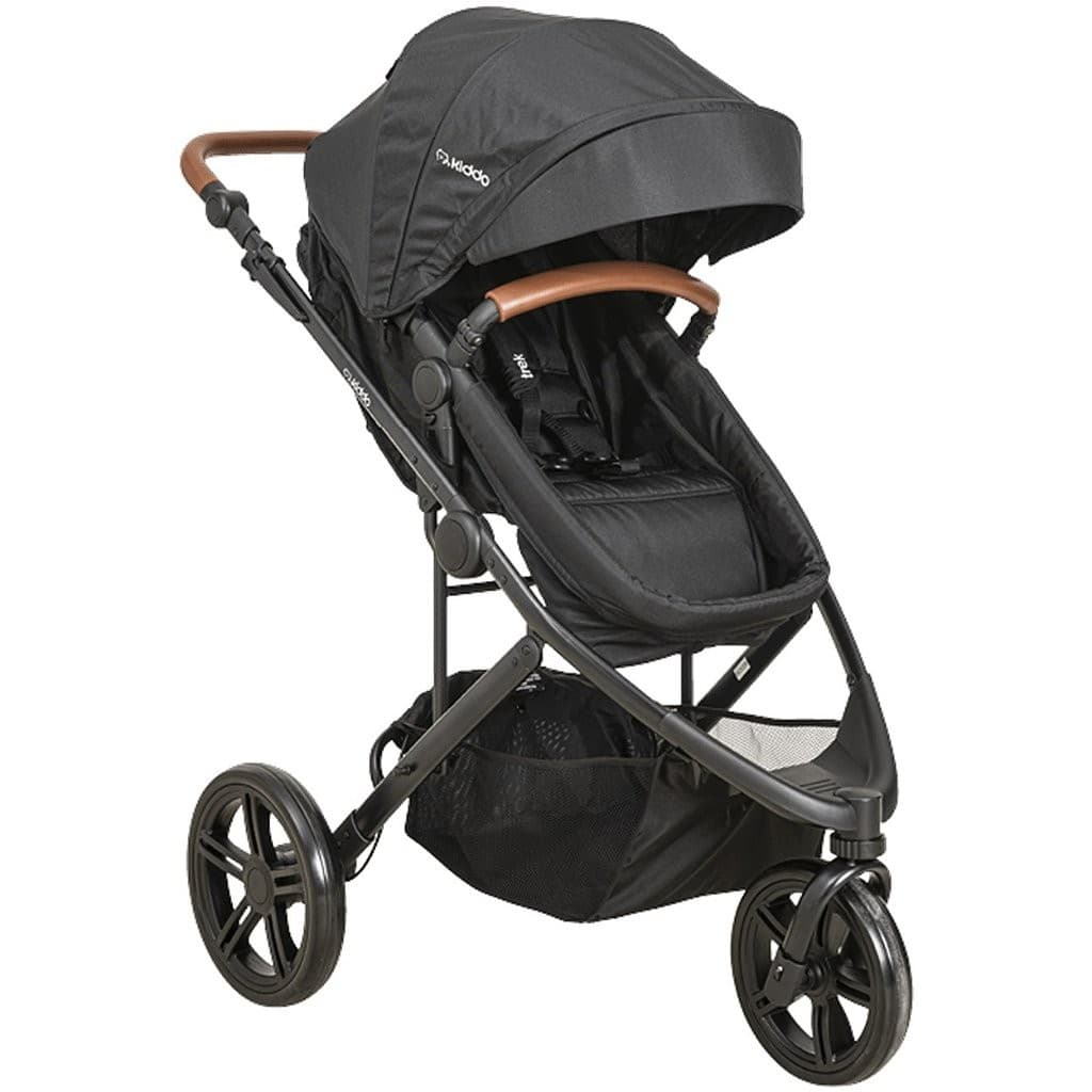 Carrinho de Bebe Passeio Esportivo Moises Kiddo Trek Preto