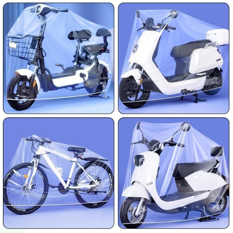 Todas As À Prova D Para Scooter Capa Transparente Proteção Solar Veículos Internos Estações Da Motocicleta Poeira Unive
