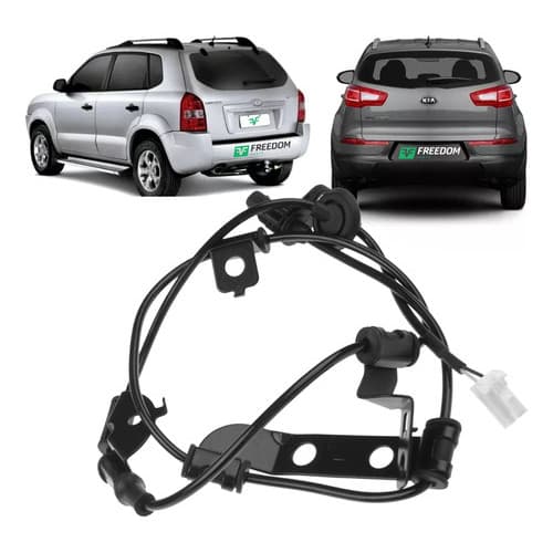 SENSOR DE FREIO ABS HYUNDAI IX35 TUCSON KIA SPORTAGE 2.0 2006 A 2015 - TRASEIRO LADO ESQUERDO