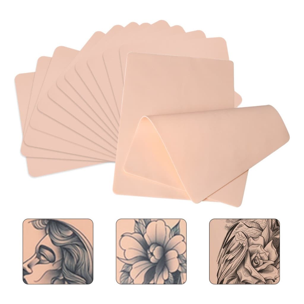 10 Pele Artificial Tatuagem Sintética Micropigmentacão Tatto