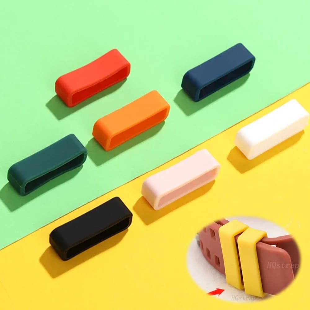 4pcs Pulseira De Silicone Para Relógios De Fita 22mm 20mm 18mm 16mm 24mm Borracha De Laço Colorido À Prova D'água Acessórios