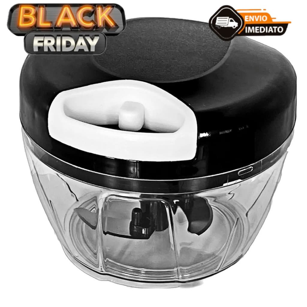 Processador de Alimentos, Triturador 3 laminas 500ml Alho, Legumes Original