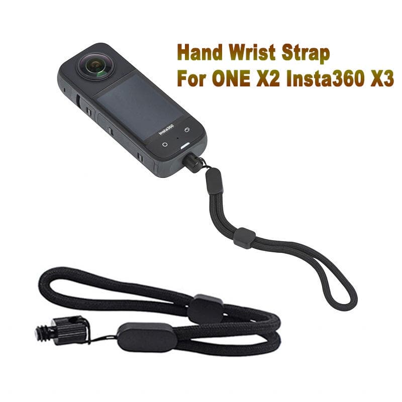 Alça De Pulso Antiderrapante Anti-Perda De Corda De Mão Para Um X2 Insta360 X3 Acessórios Câmera