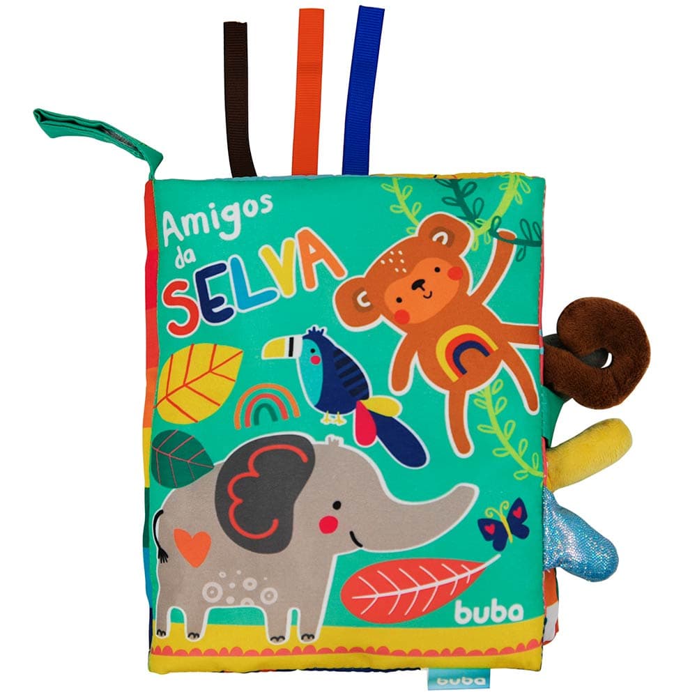 Livrinho de Atividades Sensoriais Cores e Texturas Buba
