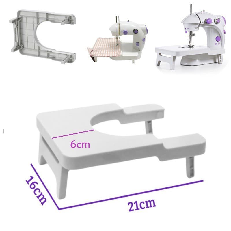 Mini Mesa Extensora para Mini Máquina de Costura Mesa de Costura com Armazenamento