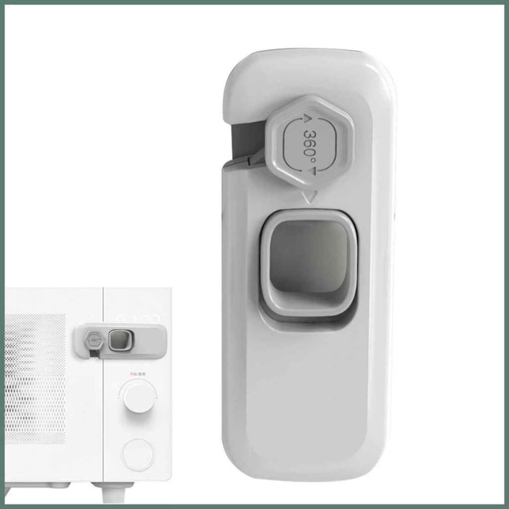 Trava De Segurança Infantil Multiuso Para Porta Armário Gaveta Geladeira Proteção Bebe Criança